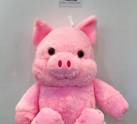 peluche-cerdito-rosado-clasico-ultrasuave-hocico-redondo-orejas-erguidas-floreria-katia-tapachula