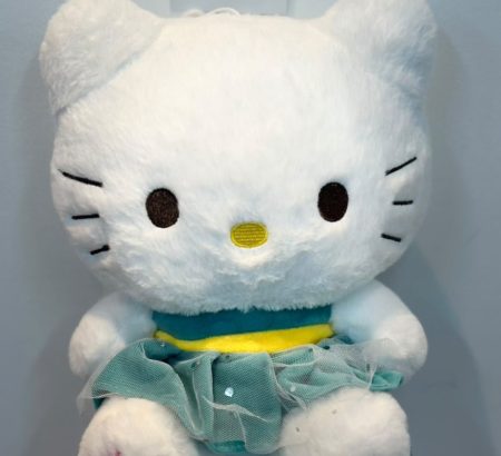 peluche-my-melody-sanrio-vestido-lila-cofia-encaje-floreria-katia-tapachula