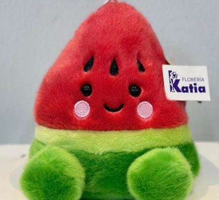peluche-mini-rebanada-sandia-kawaii-semillas-bordadas-patitas-verdes-floreria-katia-tapachula