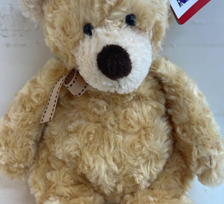 peluche-osito-dorado-miel-felpa-rizada-texturizada-mono-pespunteado-floreria-katia-tapachula